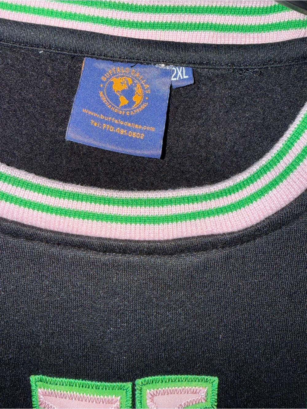 Alpha Kappa Alpha Sorority, Inc. Sweatshirt. Size 2x - Picture 3 of 3